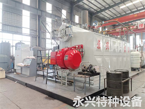 8噸雙鍋筒柴油蒸汽鍋爐